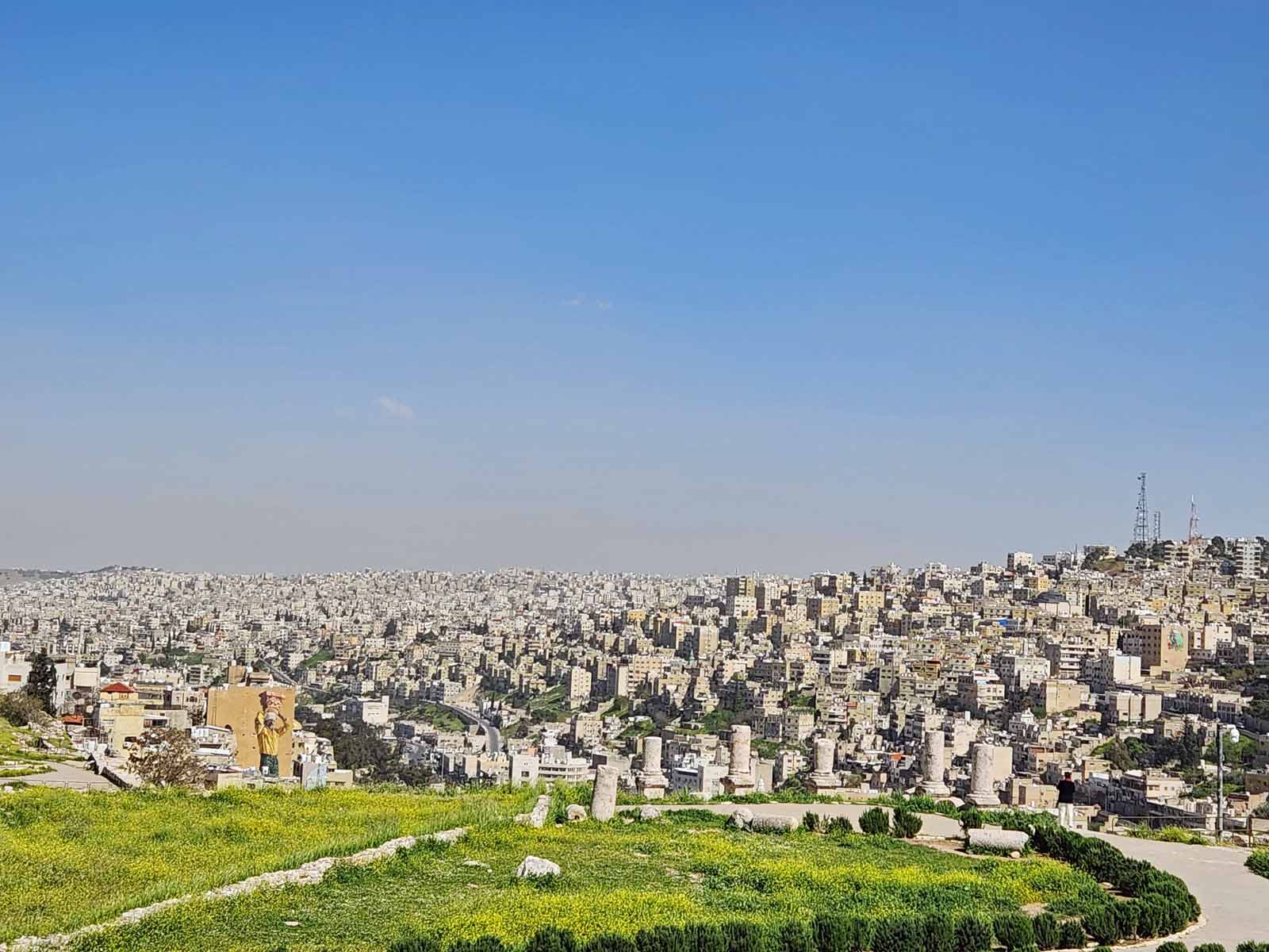East Amman   View from Citadel